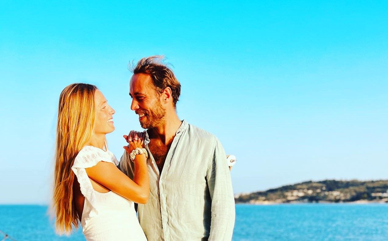 Джеймс Миддлтон с женой Джеймс Миддлтон с женой