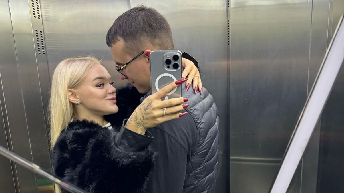 Юлія Верба з нареченим Юлія Верба з нареченим