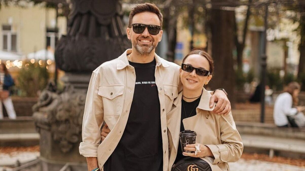 Тімур Мірошниченко з дружиною Інною Тімур Мірошниченко з дружиною Інною