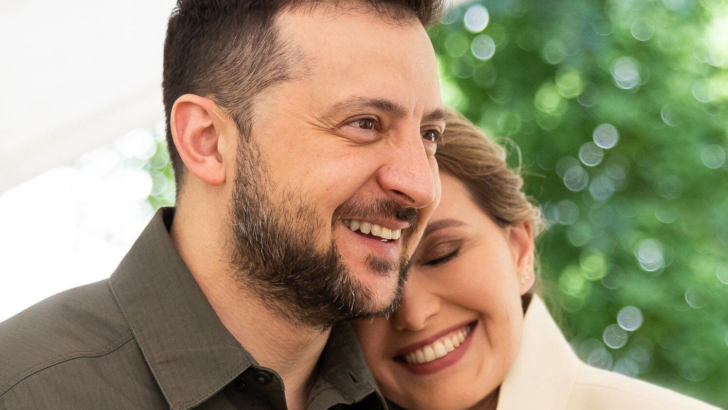 Володимир та Олена Зеленські Володимир та Олена Зеленські