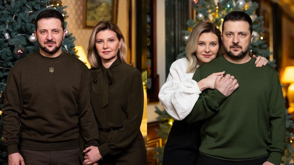 Володимир та Олена Зеленські Володимир та Олена Зеленські