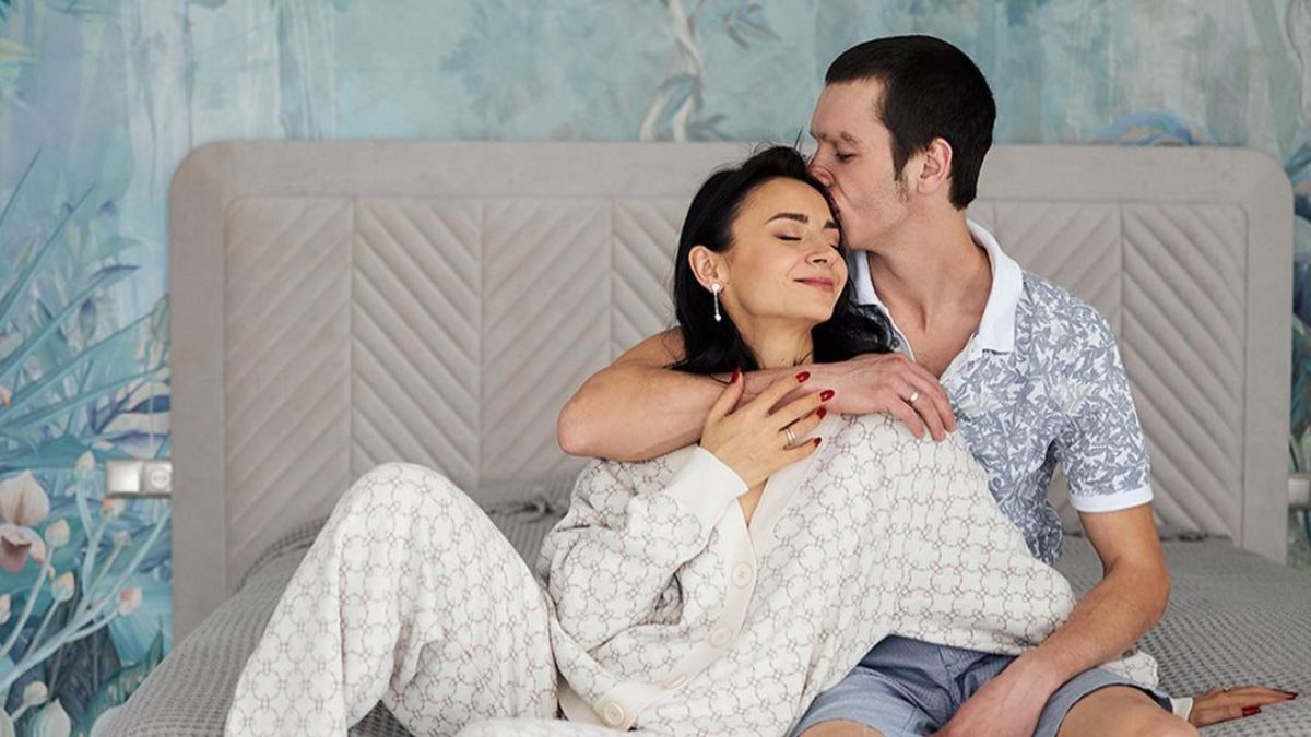 Илона Гвоздева с мужем Илона Гвоздева с мужем