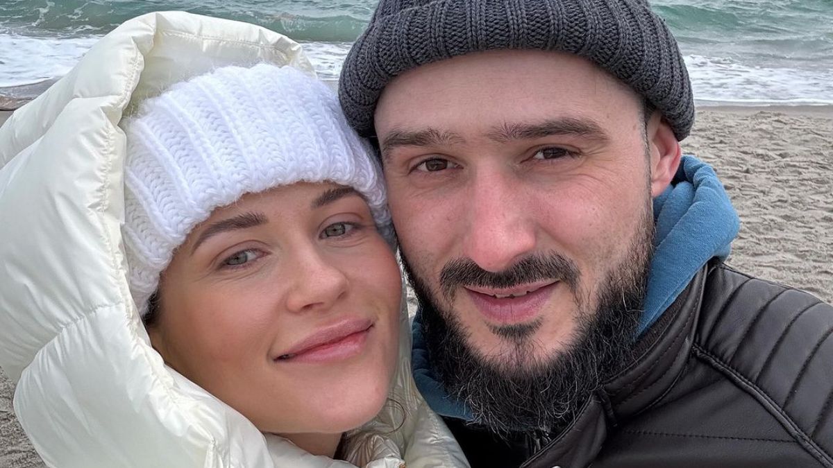 Наталка Денисенко з чоловіком Наталка Денисенко з чоловіком