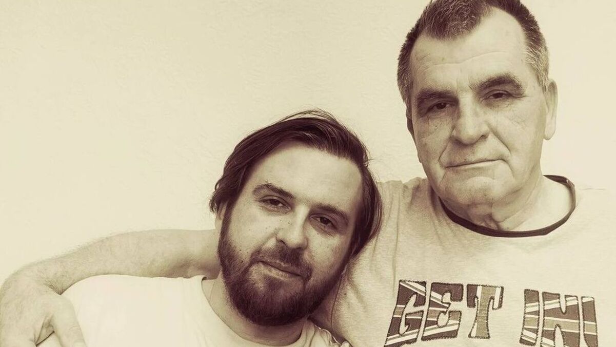 Сергей Танчинец с отцом Сергей Танчинец с отцом