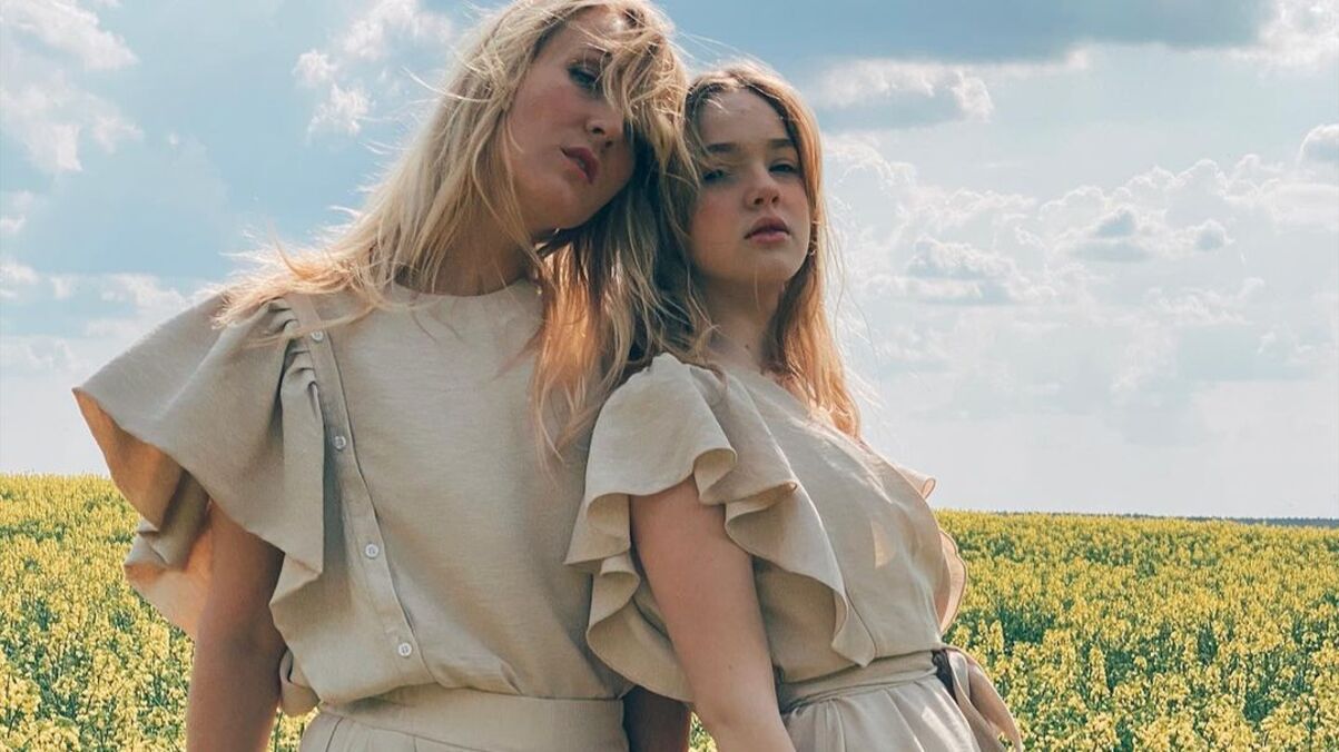 Ксения Кошева с дочерью Ксения Кошева с дочерью