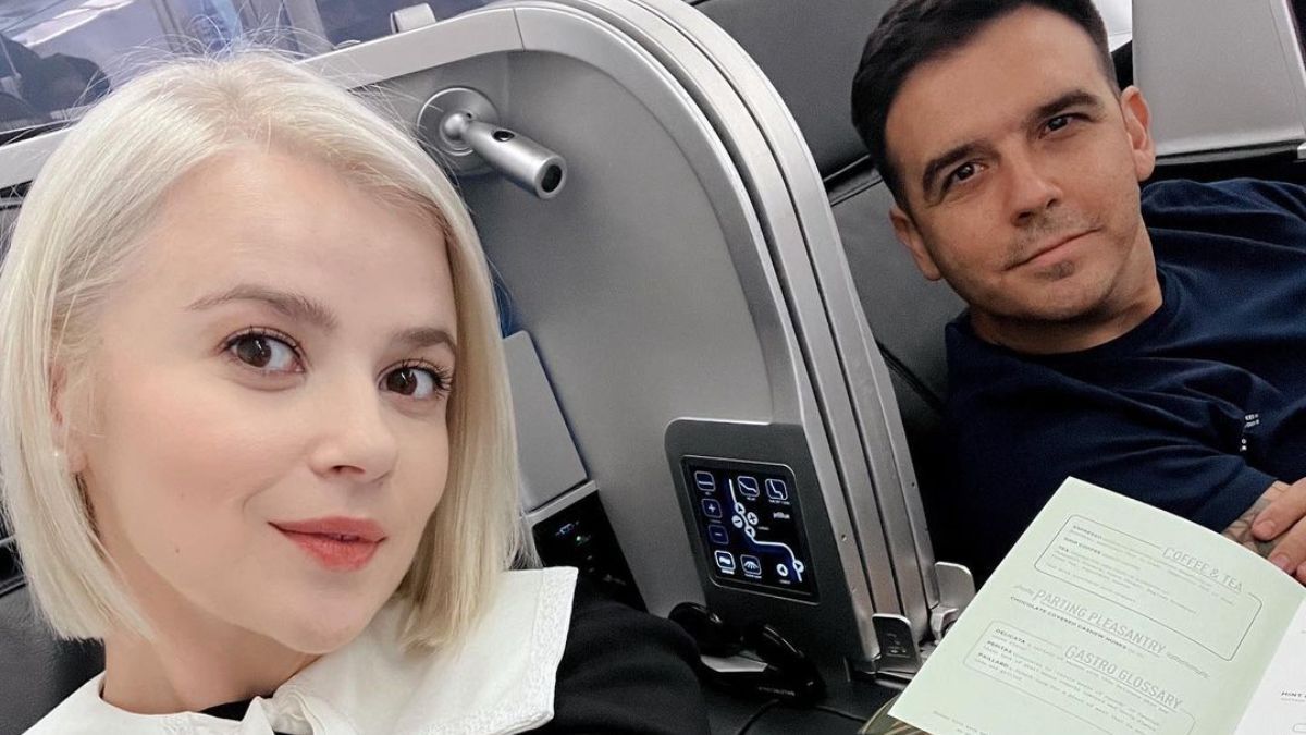 Мика Ньютон с мужем Мика Ньютон с мужем