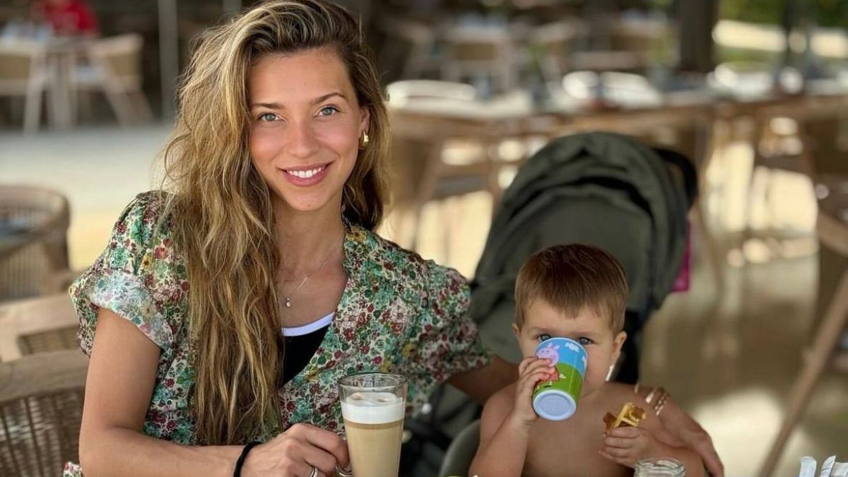 Регина Тодоренко с сыном Регина Тодоренко с сыном