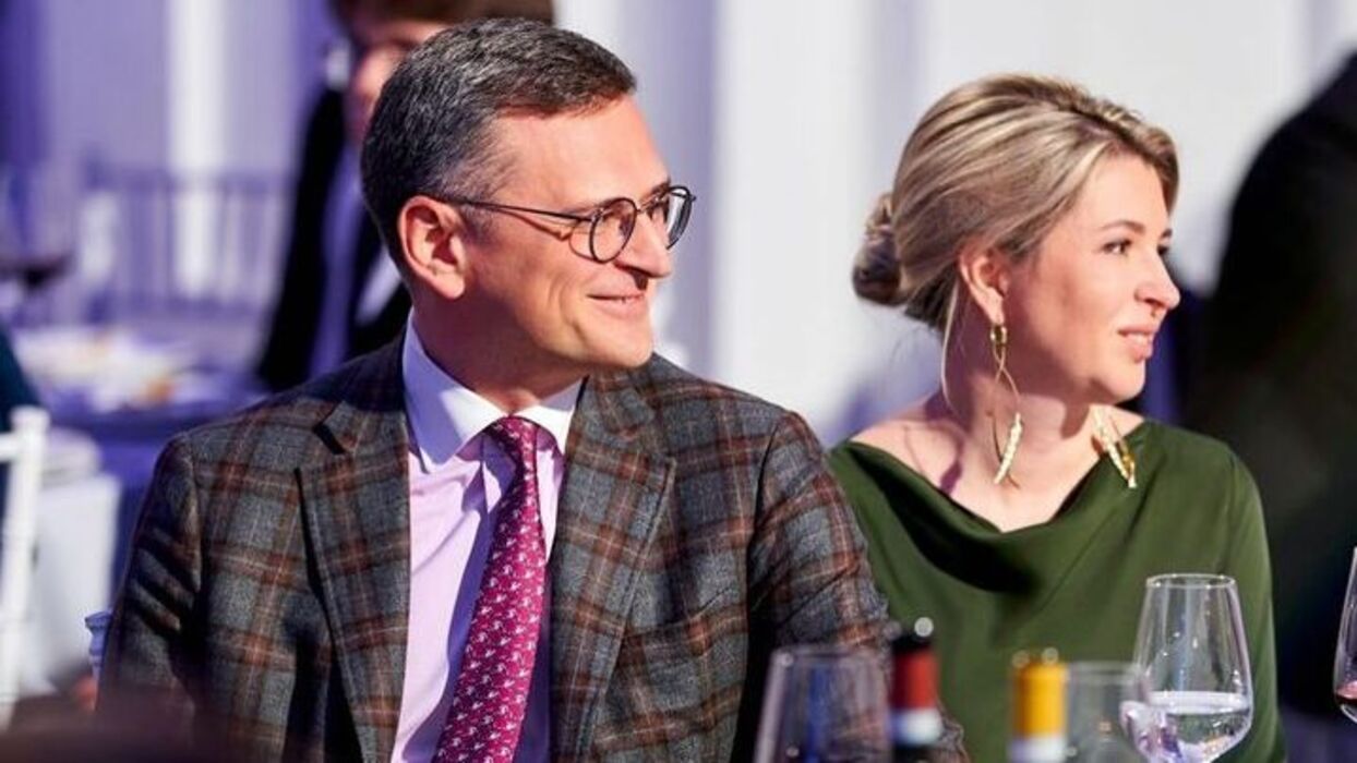 Дмитро Кулеба з коханою Дмитро Кулеба з коханою