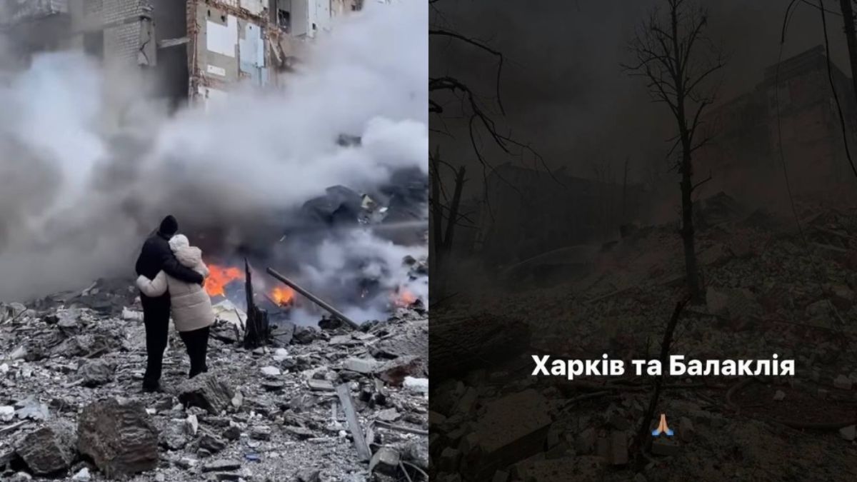 Масована атака 23 січня – зірки поширюють фото з місця вибухів – Новини Харків