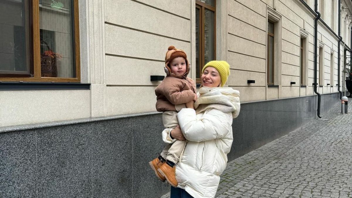 Екатерина Репяхова с сыном Екатерина Репяхова с сыном