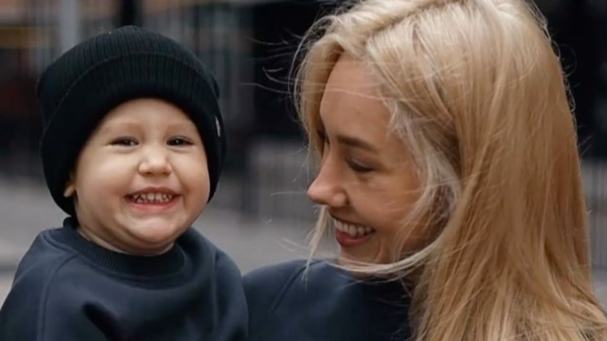 Даша Квіткова з сином Даша Квіткова з сином