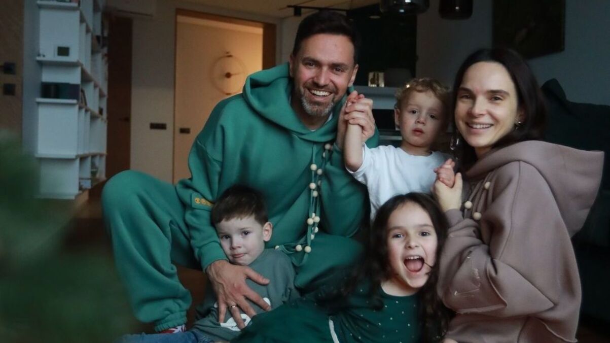 Тімур Мірошниченко з сім'єю Тімур Мірошниченко з сім'єю