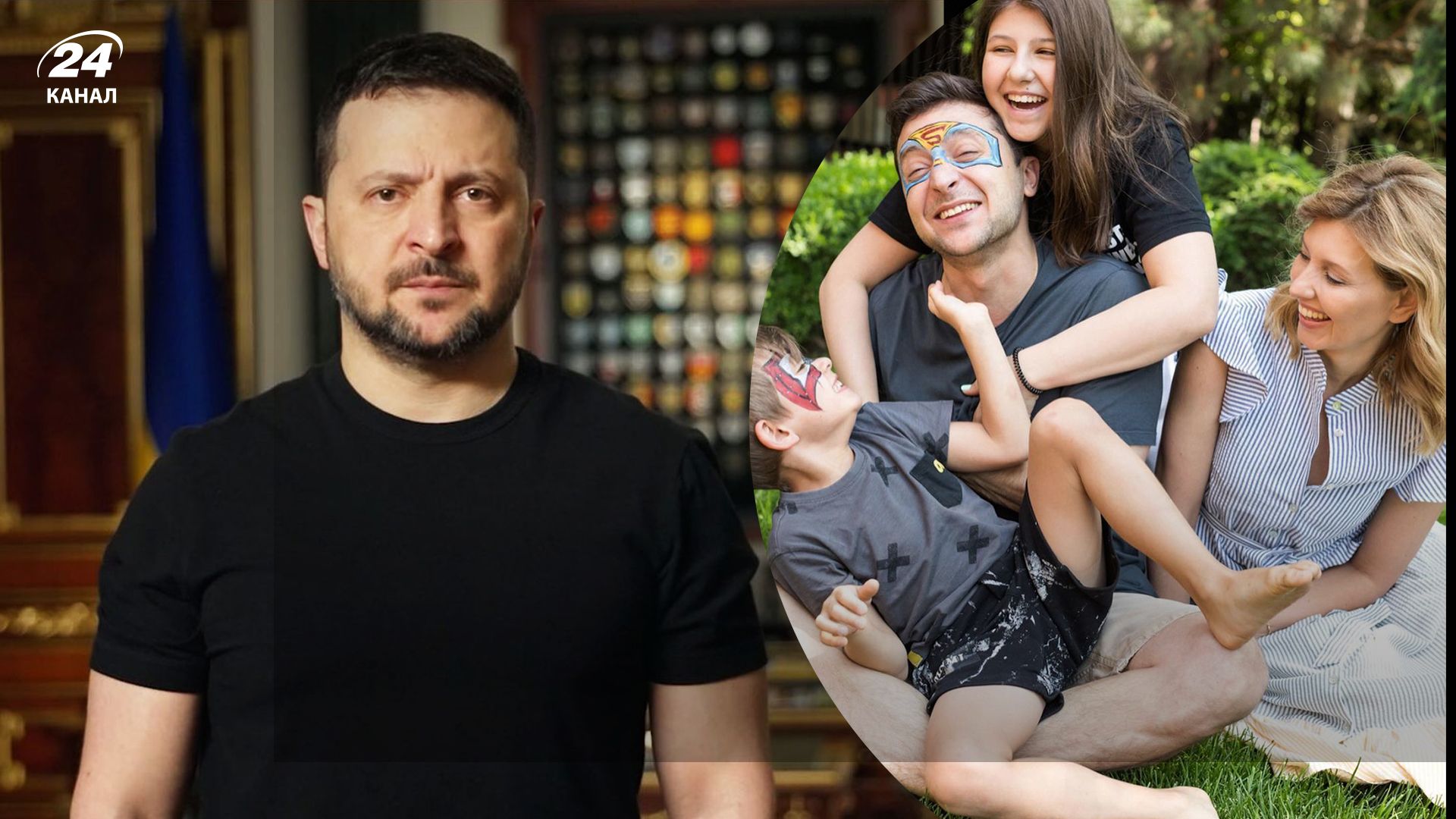 Володимир Зеленський та його сім'я Володимир Зеленський та його сім'я