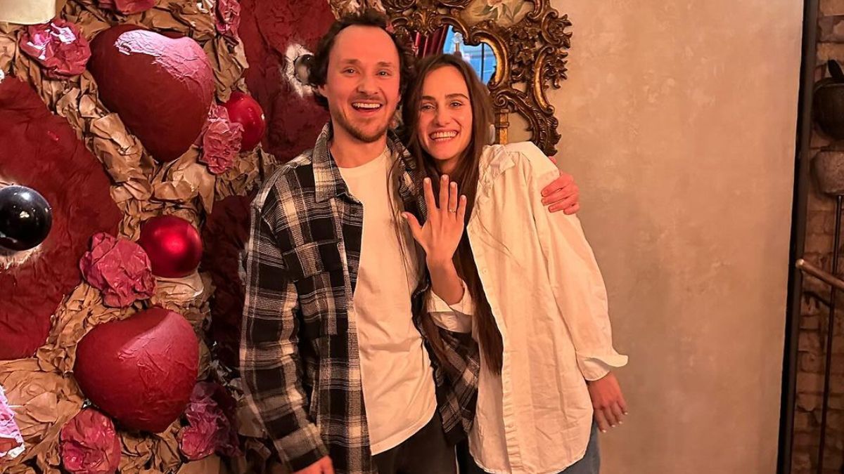 Костянтин Войтенко з нареченою Костянтин Войтенко з нареченою