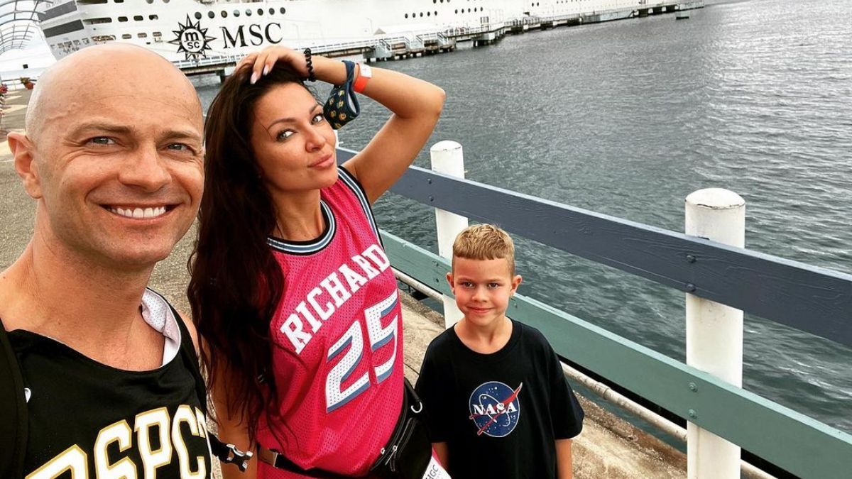 Влад Яма с женой и сыном Влад Яма с женой и сыном