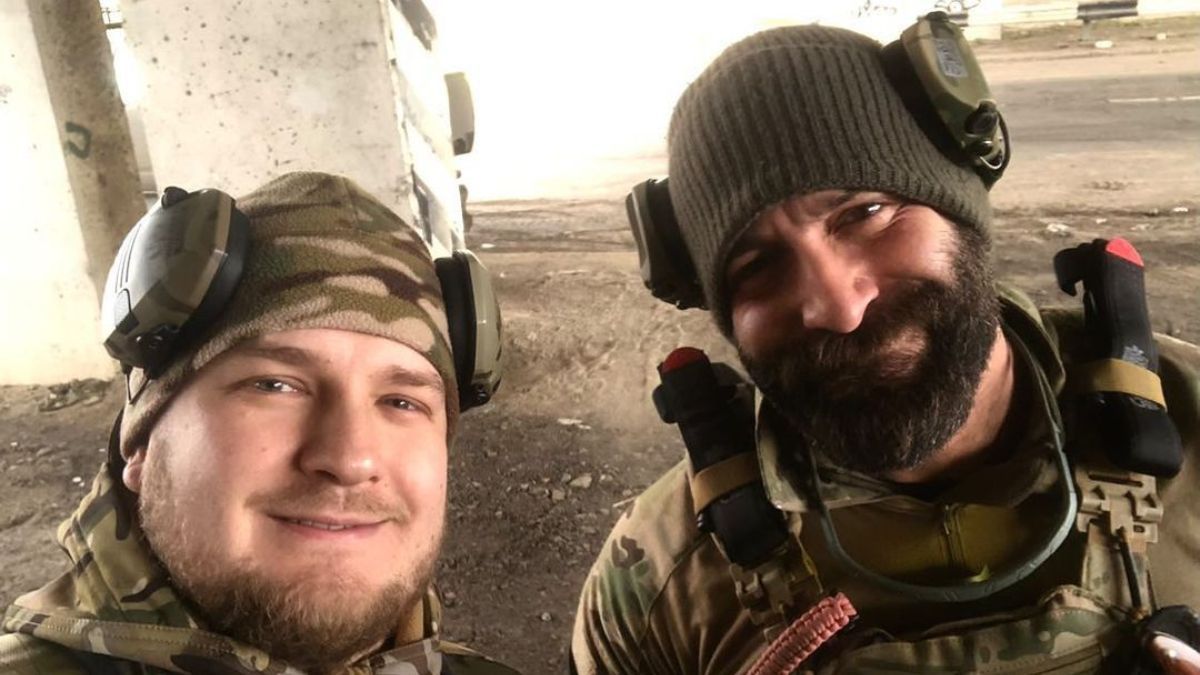 Даниэль Салем с побратимом Даниэль Салем с побратимом