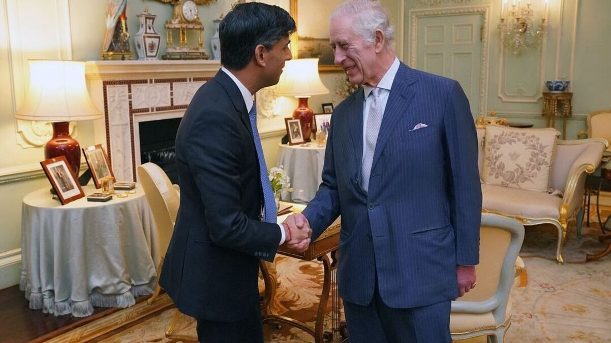 Чарльз III и Риши Сунак Чарльз III и Риши Сунак