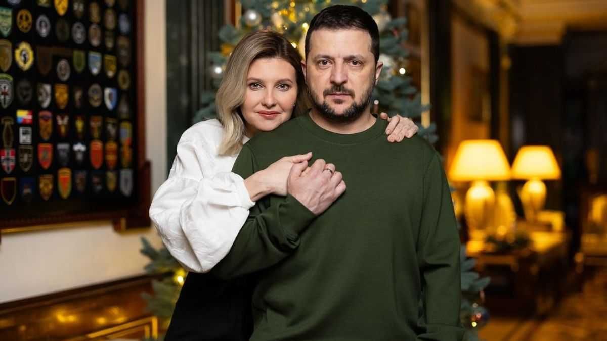 Елена и Владимир Зеленские