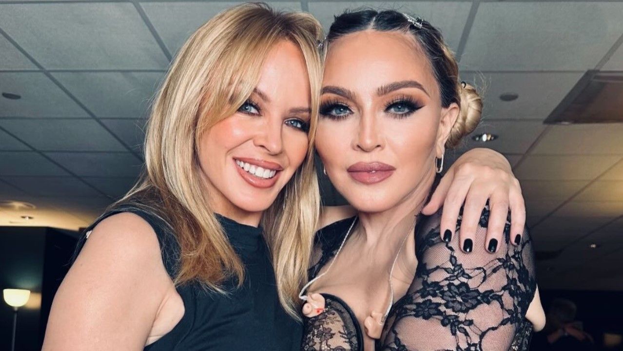 Мадонна та Кайлі Міноуг Мадонна та Кайлі Міноуг