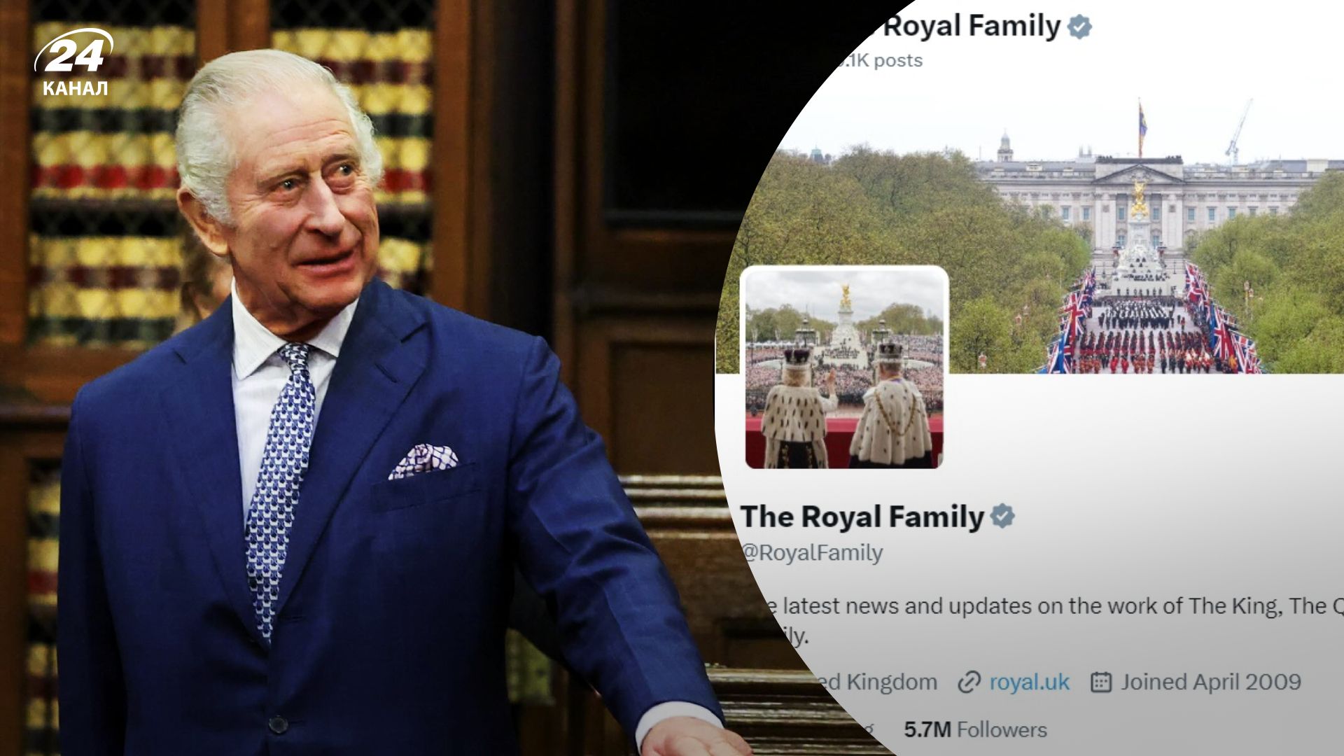 Де повідомляють про смерть короля Де повідомляють про смерть короля