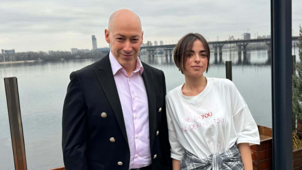 Соня Морозюк і Дмитро Гордон Соня Морозюк і Дмитро Гордон