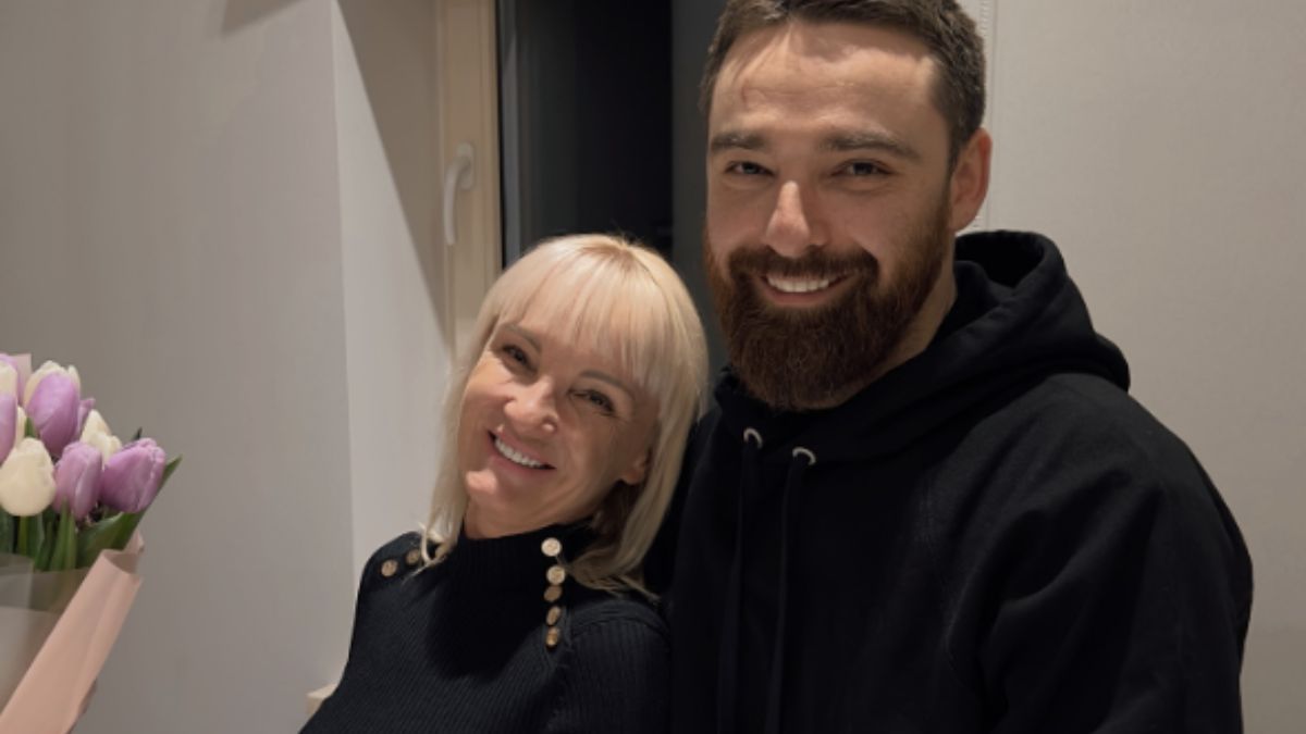 Олексій Тригубенко з мамою Олексій Тригубенко з мамою