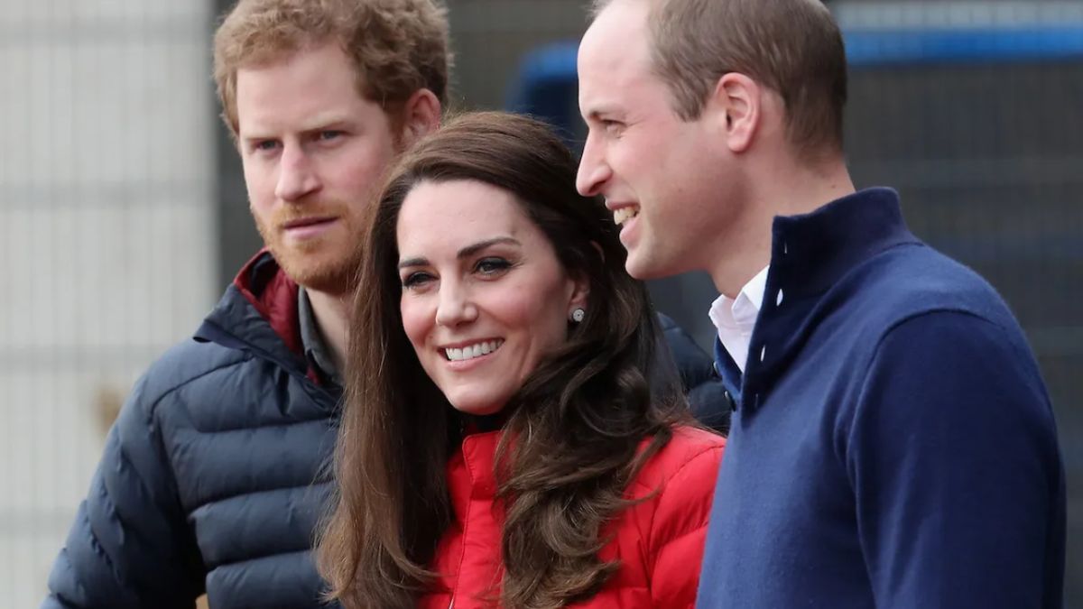 Гарри, Кейт и Уильям Гарри, Кейт и Уильям