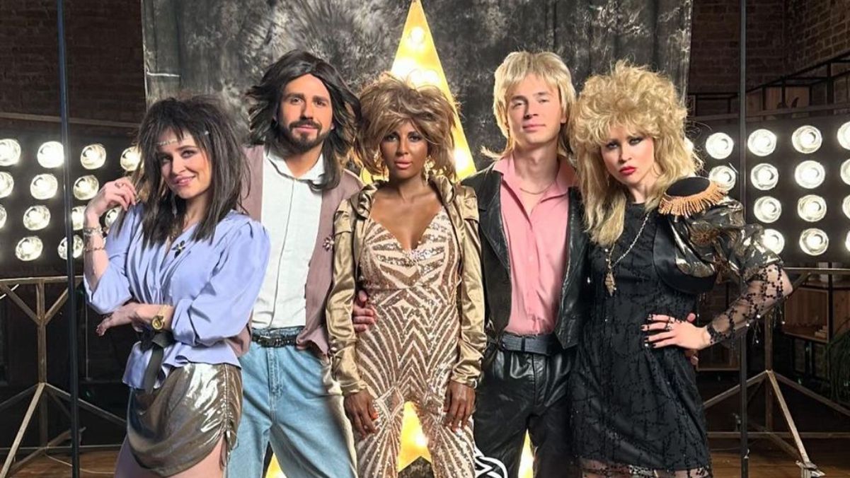 Сабіна Мусіна, Богдан Буше, Віка Маремуха, Настя Єлісєєва та Євген Таллер Сабіна Мусіна, Богдан Буше, Віка Маремуха, Настя Єлісєєва та Євген Таллер