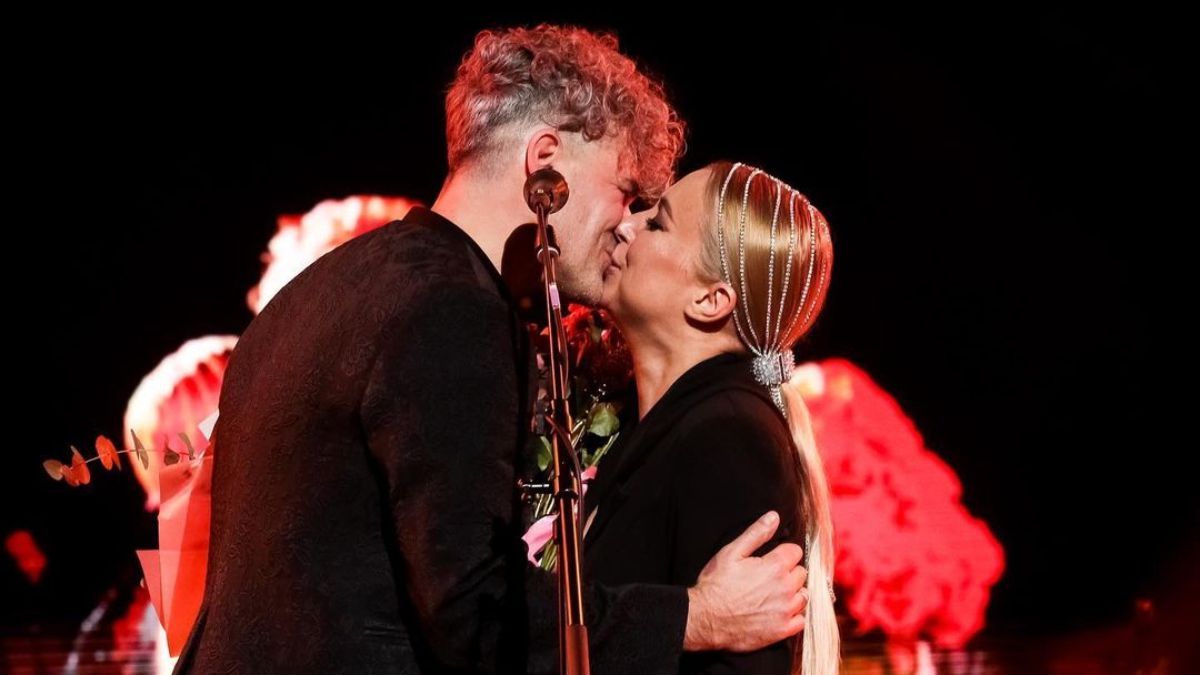 Арсен Мірзоян з Тонею Матвієнко Арсен Мірзоян з Тонею Матвієнко