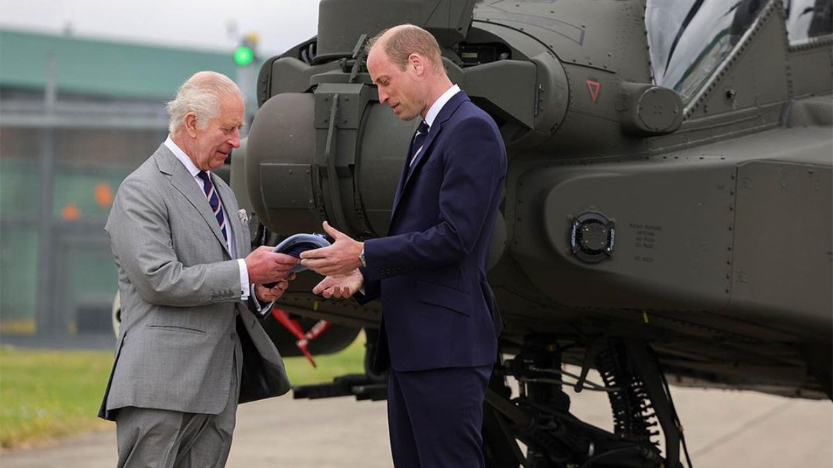 король Чарльз III и принц Уильям король Чарльз III и принц Уильям