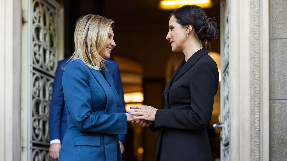 Олена Зеленська та Олена Зеленська та