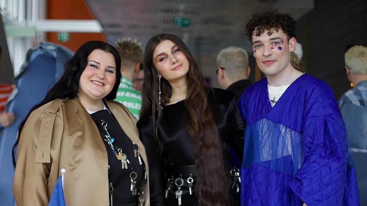 Alyona Alyona, Jerry Heil и Nemo Alyona Alyona, Jerry Heil и Nemo