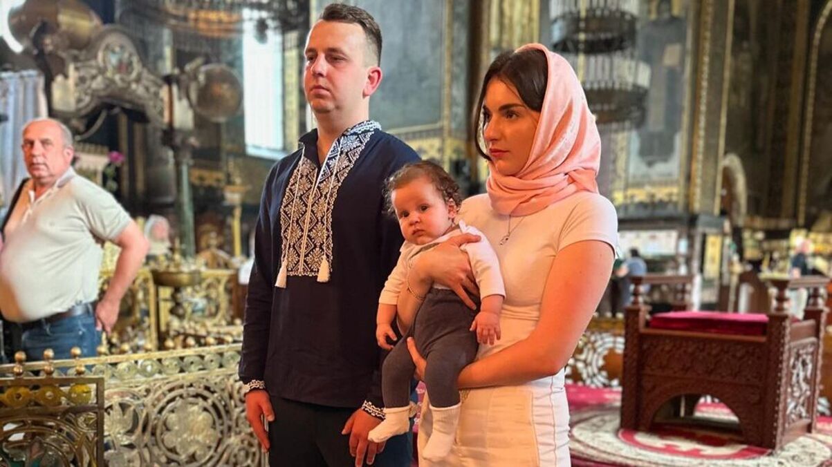 Барбара Кузьменко стала хрещеною мамою Барбара Кузьменко стала хрещеною мамою