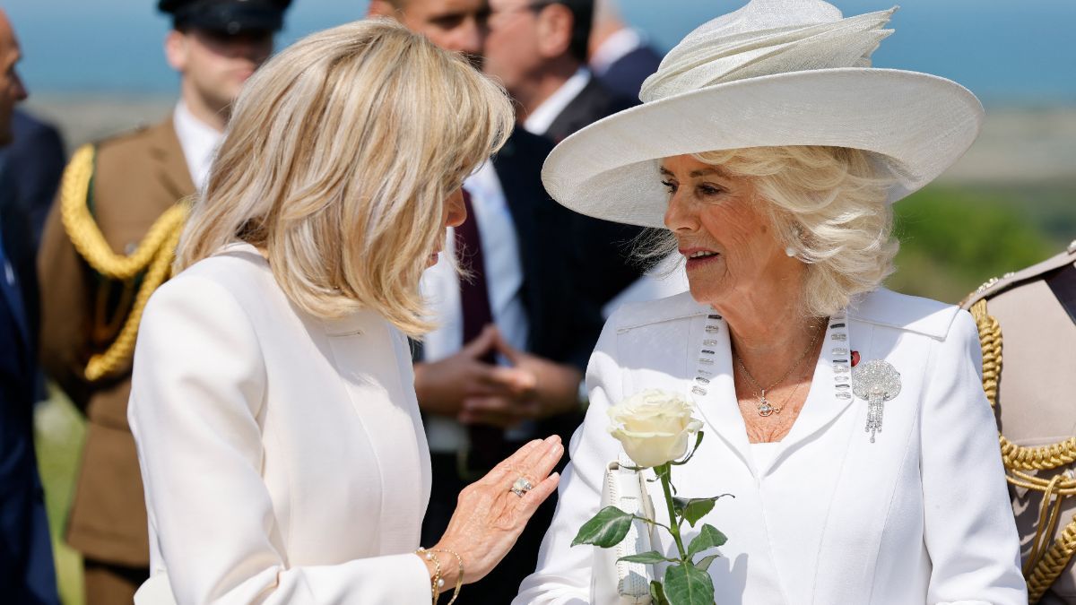 Королева Камілла і Бріжит Макрон Королева Камілла і Бріжит Макрон