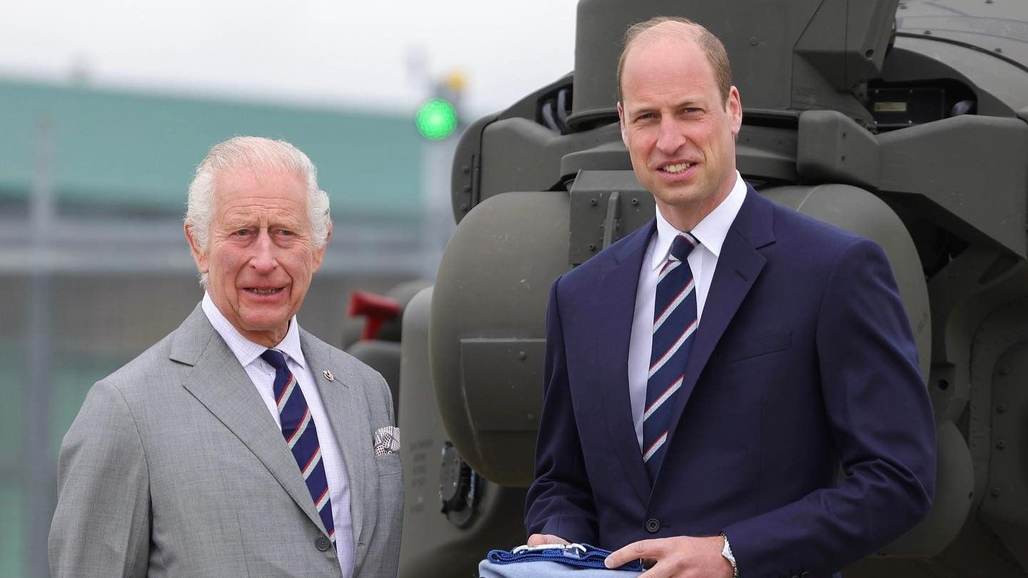 Король Чарльз ІІІ і принц Вільям Король Чарльз ІІІ і принц Вільям