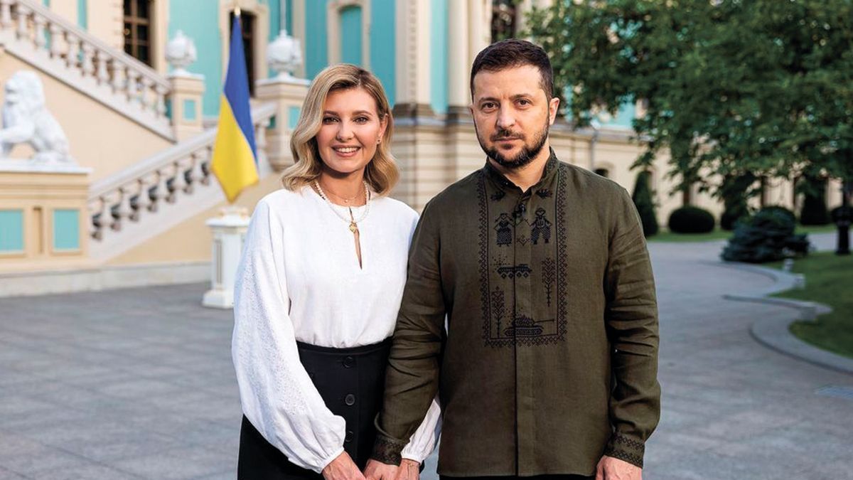 Володимир та Олена Зеленські Володимир та Олена Зеленські