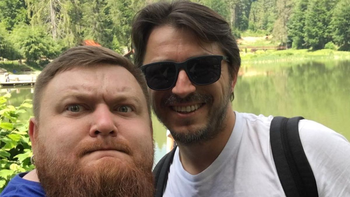 Володимир Жогло і Сергій Притула Володимир Жогло і Сергій Притула