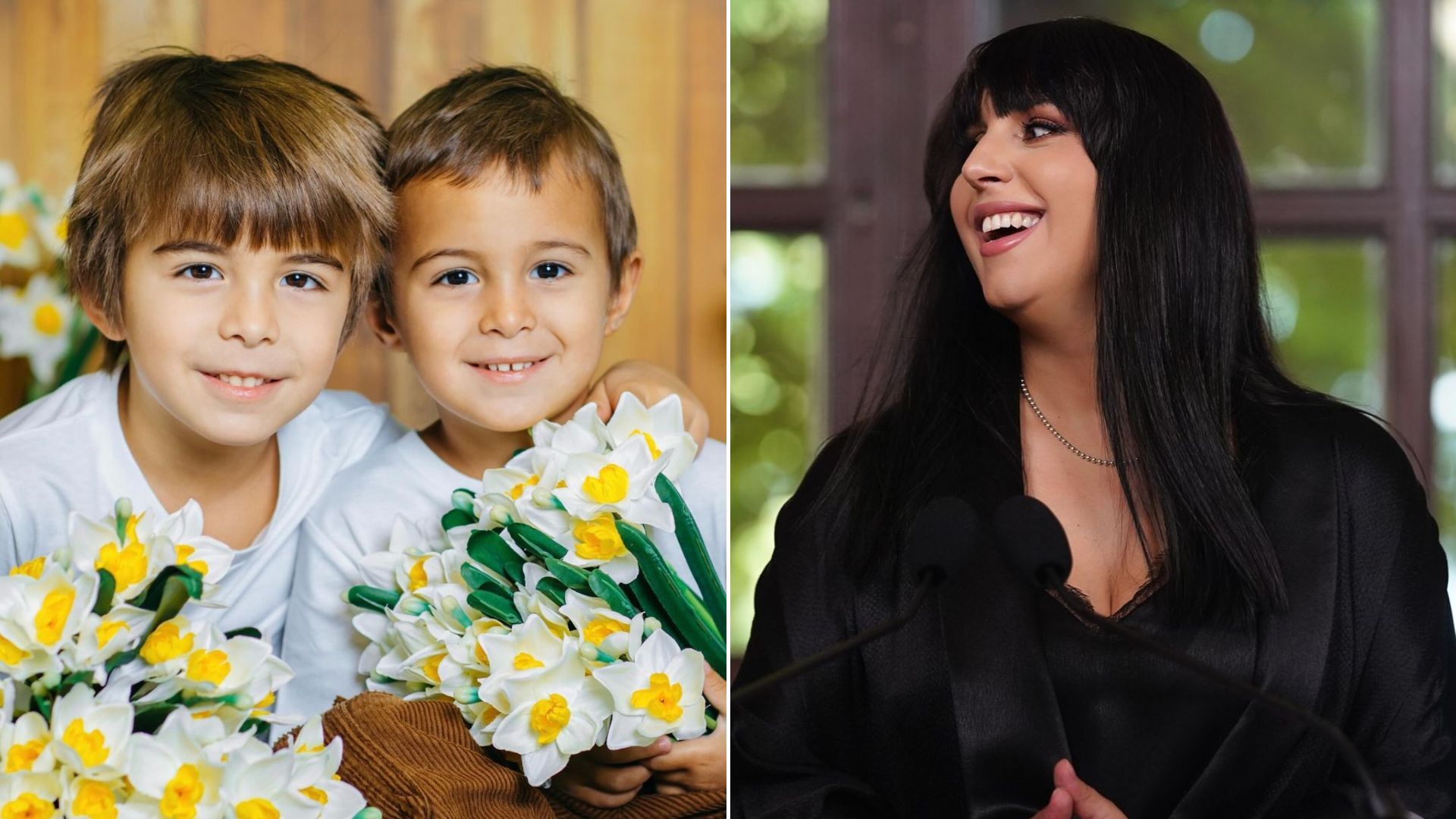 Джамала з синами Джамала з синами