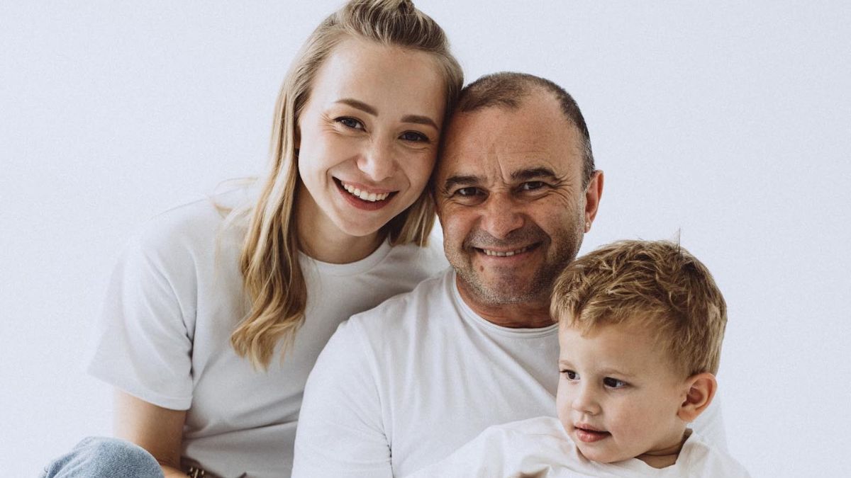 Екатерина Репяхова и Виктор Павлик с сыном Екатерина Репяхова и Виктор Павлик с сыном