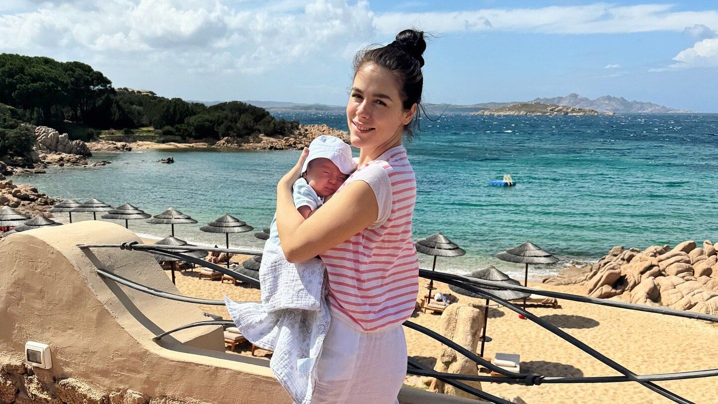 Іванна Онуфрійчук з сином Іванна Онуфрійчук з сином