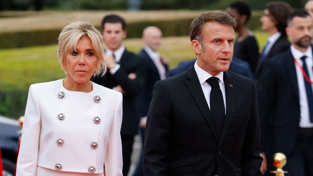 Брижит и Эмманюэль Макрон Брижит и Эмманюэль Макрон