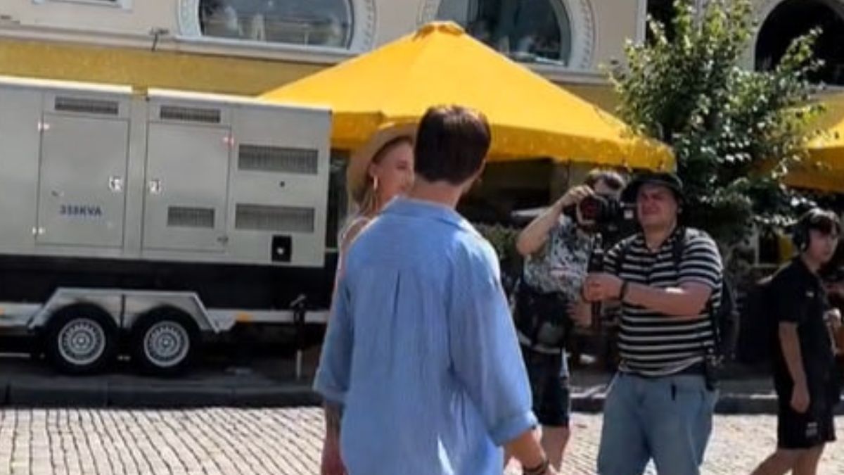 Олександр Терен з учасницею "Холостяка" Олександр Терен з учасницею "Холостяка"