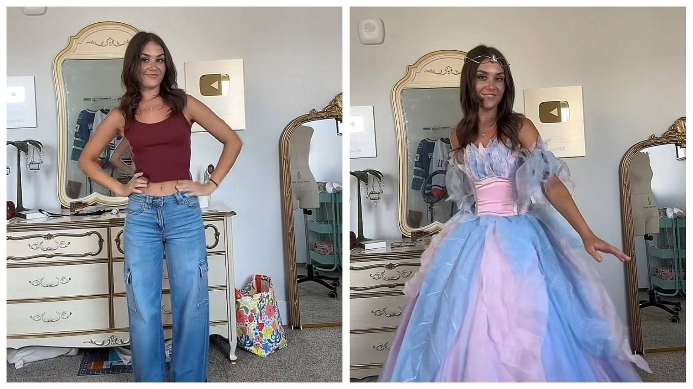 Тренд в тиктоке со сменой образов Тренд в тиктоке со сменой образов