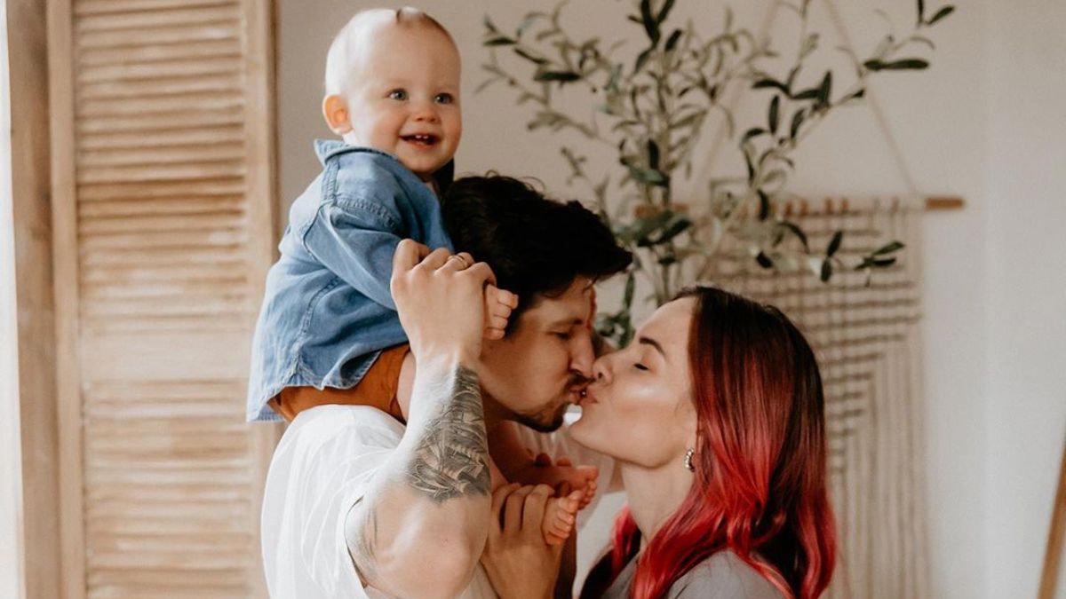 MamaRika, Сергій Середа і їхній син Давид MamaRika, Сергій Середа і їхній син Давид