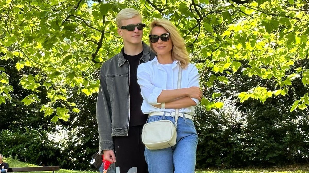 Марина Боржемська з сином Марина Боржемська з сином