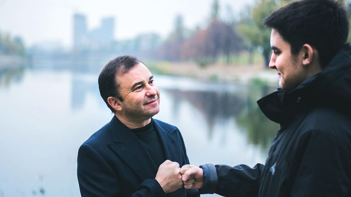 Виктор Павлик с сыном Виктор Павлик с сыном