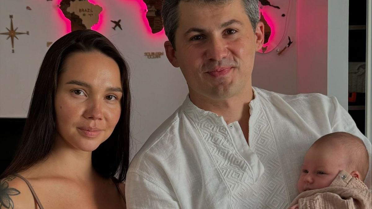 Наталія Татарінцева та Євген Кот з донькою Наталія Татарінцева та Євген Кот з донькою